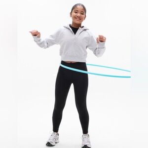 NWT Athleta Girl High Rise Stash Your Treasures Black Tight Size XXL/16